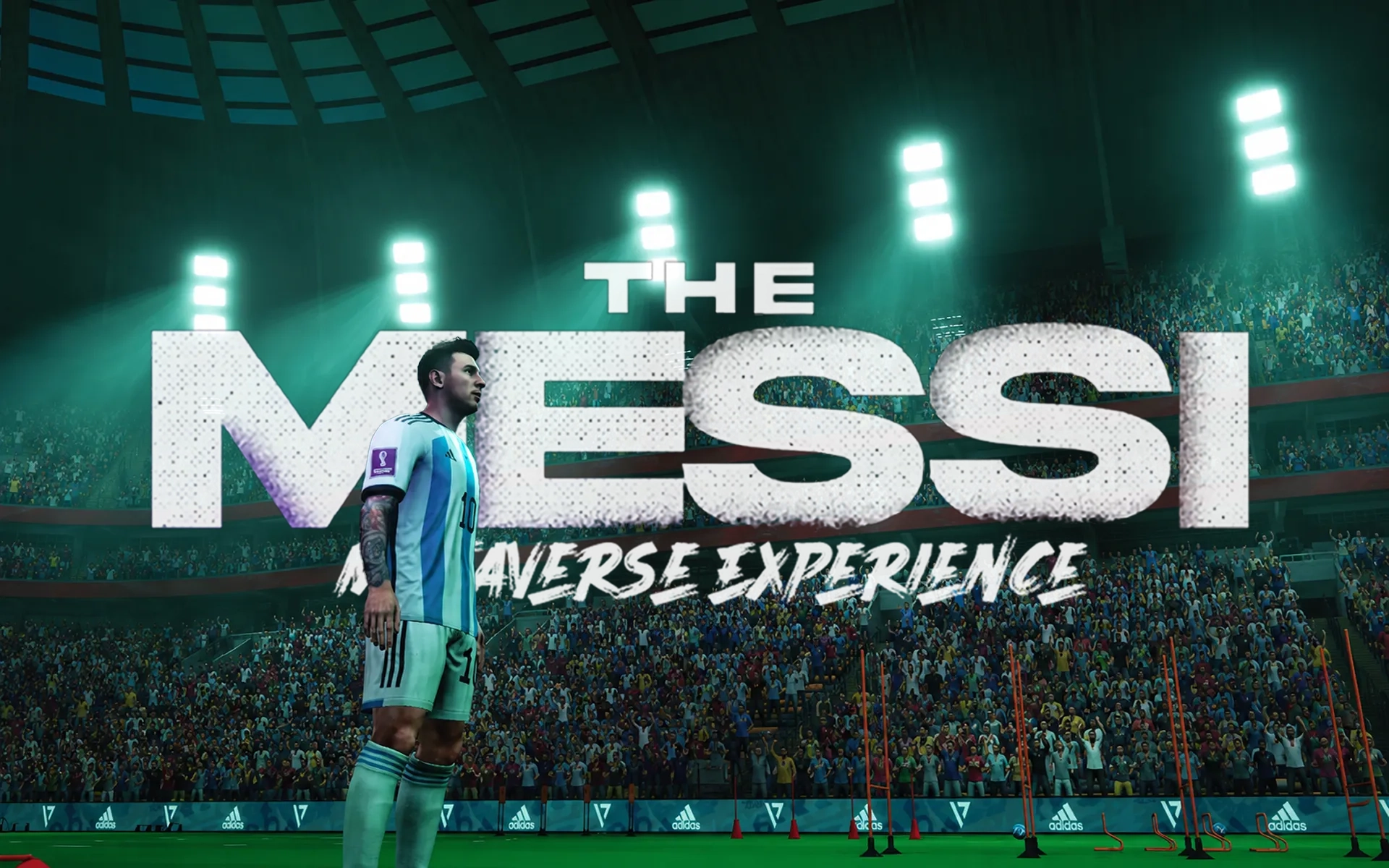 Messi Metaverse Experience in-game scene