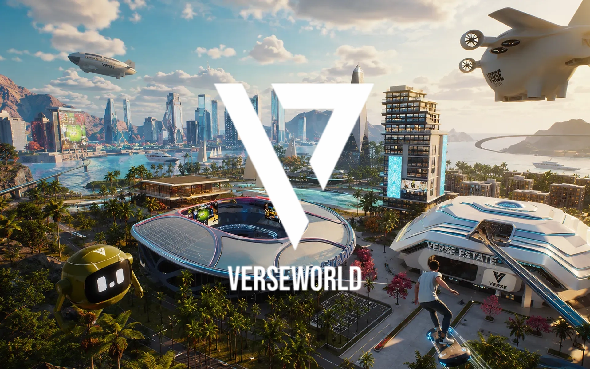 Verse World in-game scene
